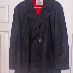 Vintage Woolrich Mens Pea Coat 42